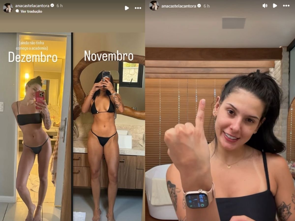 Com quase um ano de foco, Ana Castela mostra evolução no corpo