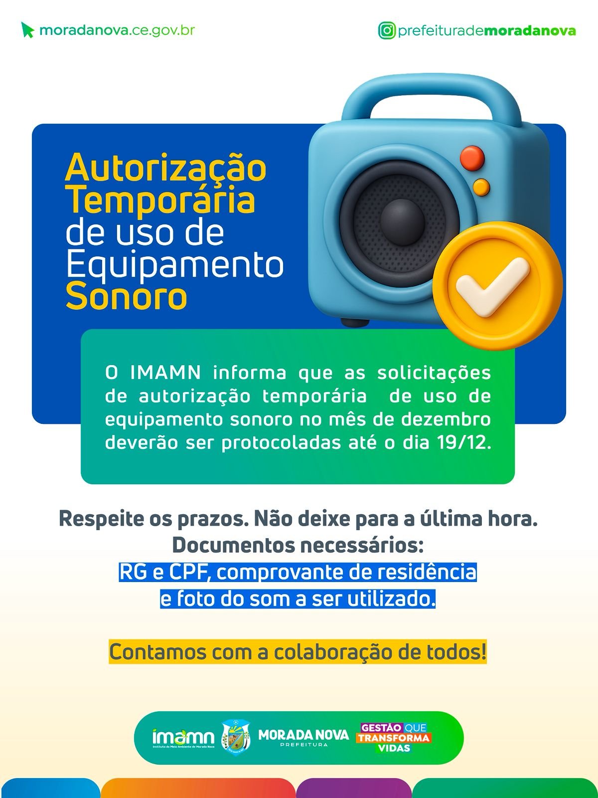 Boletim rádio 🎙️