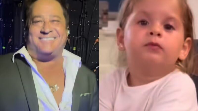 Chegou a vez de Leonardo! Cantor brinca sobre Maria Flor ser a “mais mídia” da família