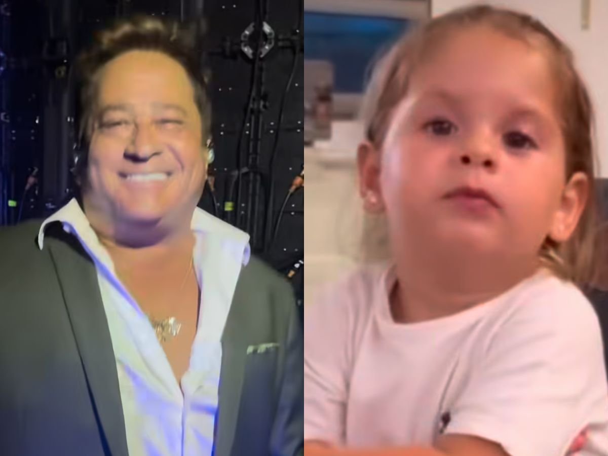 Chegou a vez de Leonardo! Cantor brinca sobre Maria Flor ser a “mais mídia” da família